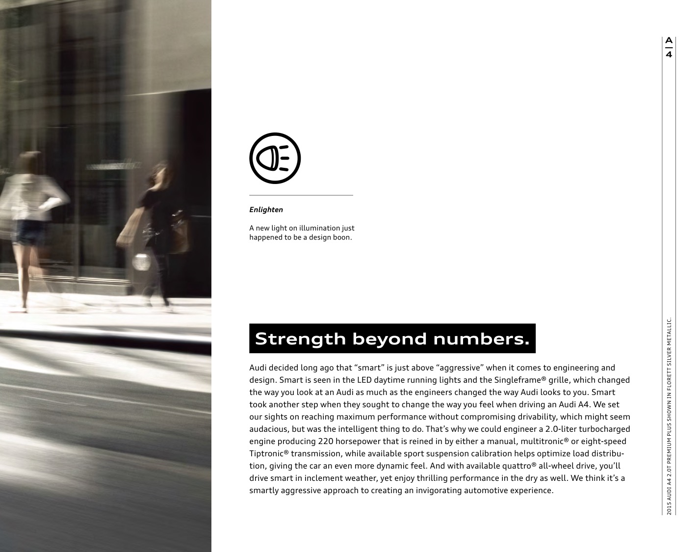 2015 Audi A4 Brochure Page 38